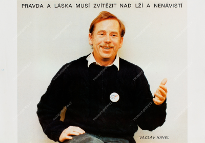 The Velvet Revolution in the City of Prague Museum's posters